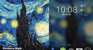 Màn hình của ứng dụng android Muzei có thể biến màn hình điện thoại thành bảo tàng nghệ thuật.