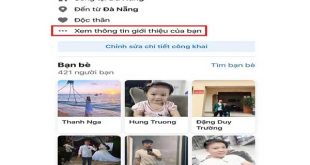 cách ẩn ngày sinh trên facebook bằng điện thoại