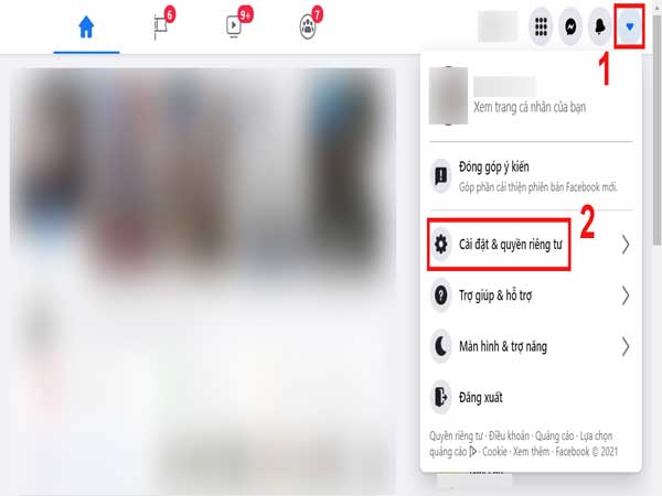 Cách đổi tên Facebook trên laptop cơ bản