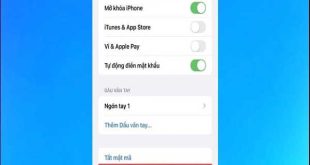 cách thay đổi mật khẩu iPhone chi tiết nhất