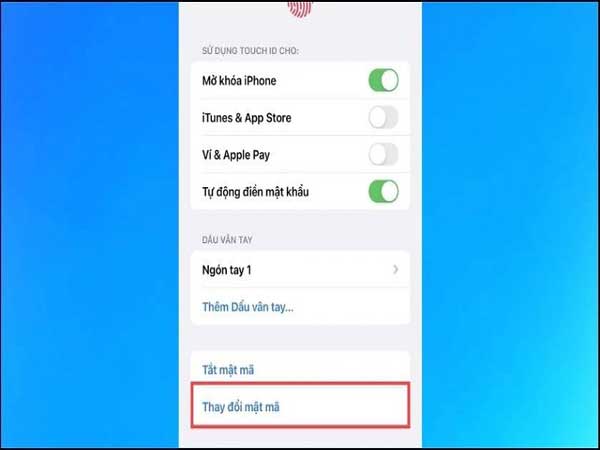 cách thay đổi mật khẩu iPhone chi tiết nhất