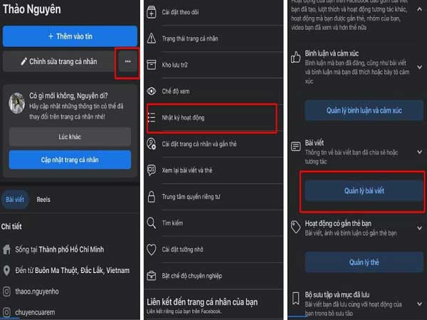Mở ứng dụng Facebook trên điện thoại của bạn