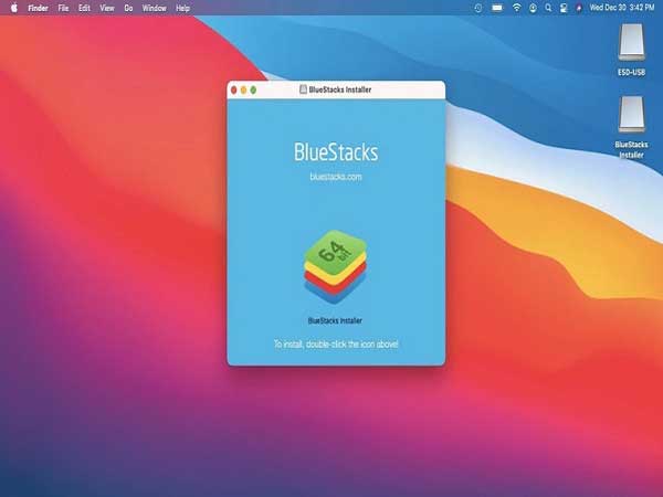 Mở phần mềm BlueStacks trên máy tính