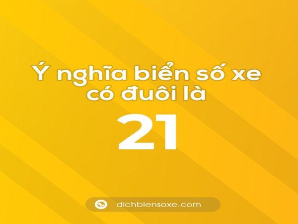 Số 21 nên kết hợp với số nào?