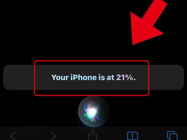 Phần trăm pin Iphone có thể hiển thị mặc định trên thanh trạng thái