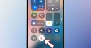 Bắt đầu cách quay màn hình iphone 16