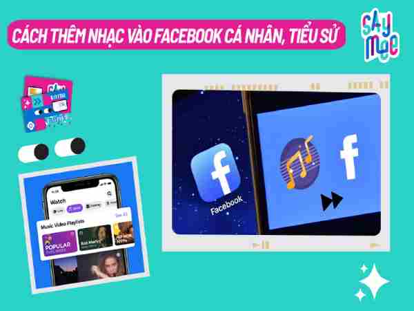 chèn nhạc vào tiểu sử Facebook