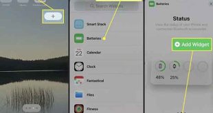 Widget này sẽ hiển thị rõ ràng phần trăm pin iphone theo thời gian thực